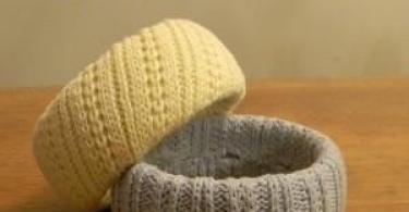 Для морозной зимы: учимся делать одеяло из старых свитеров своими руками (видео)